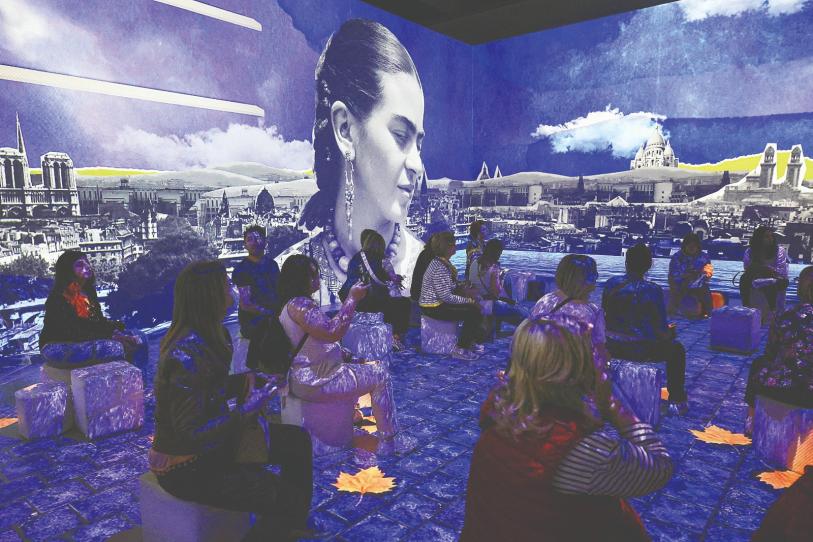 Frida Kahlo llega a la realidad virtual con una exposición inmersiva en Atenas