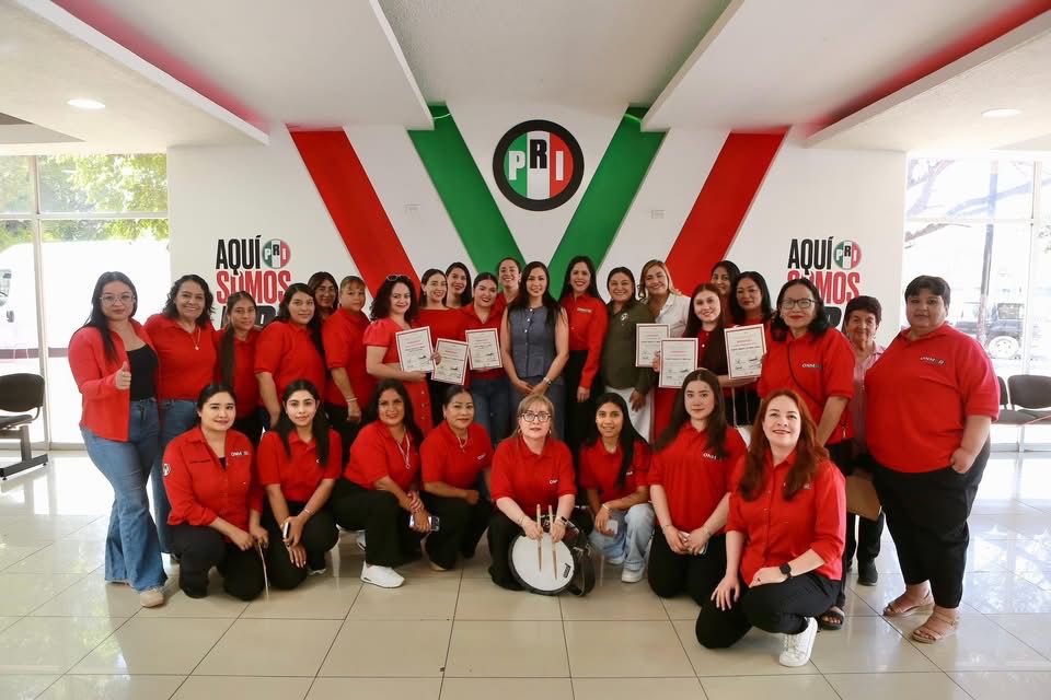 ONMPRI refuerza liderazgo femenino en municipios con nuevas dirigentes: Pamela García