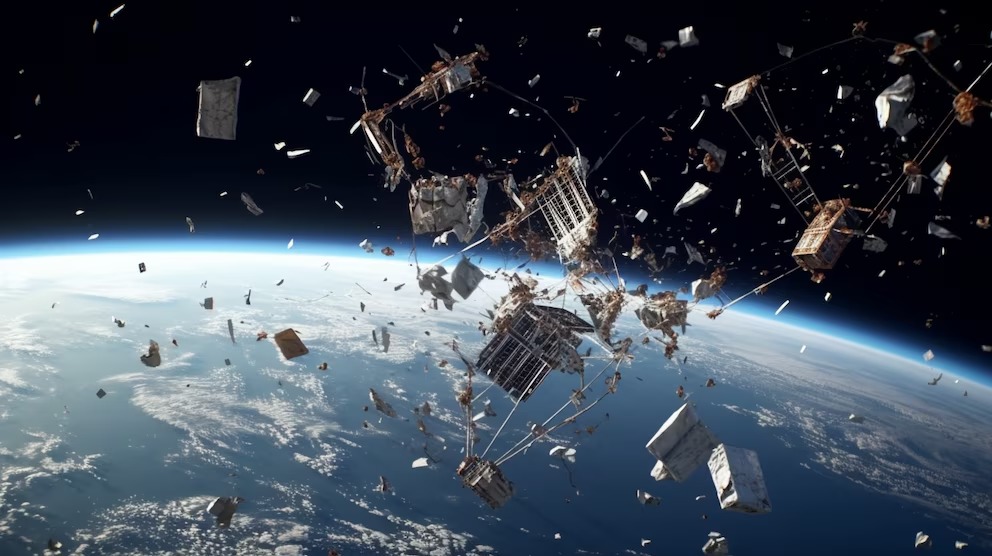 Basura espacial y lanzamientos de satélites ya afectan el clima