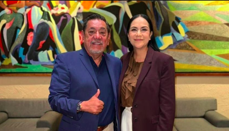 Félix Salgado se reúne con Ariadna Montiel