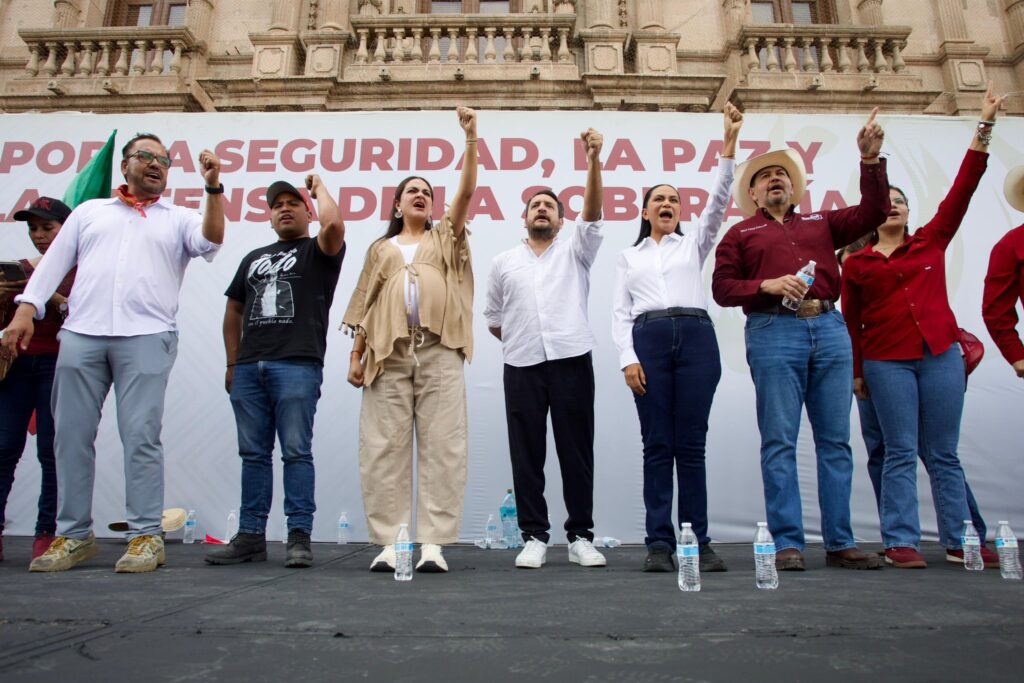 Ariadna Montiel destaca apoyo en marcha de Chihuahua: «El pueblo marchó por la soberanía»