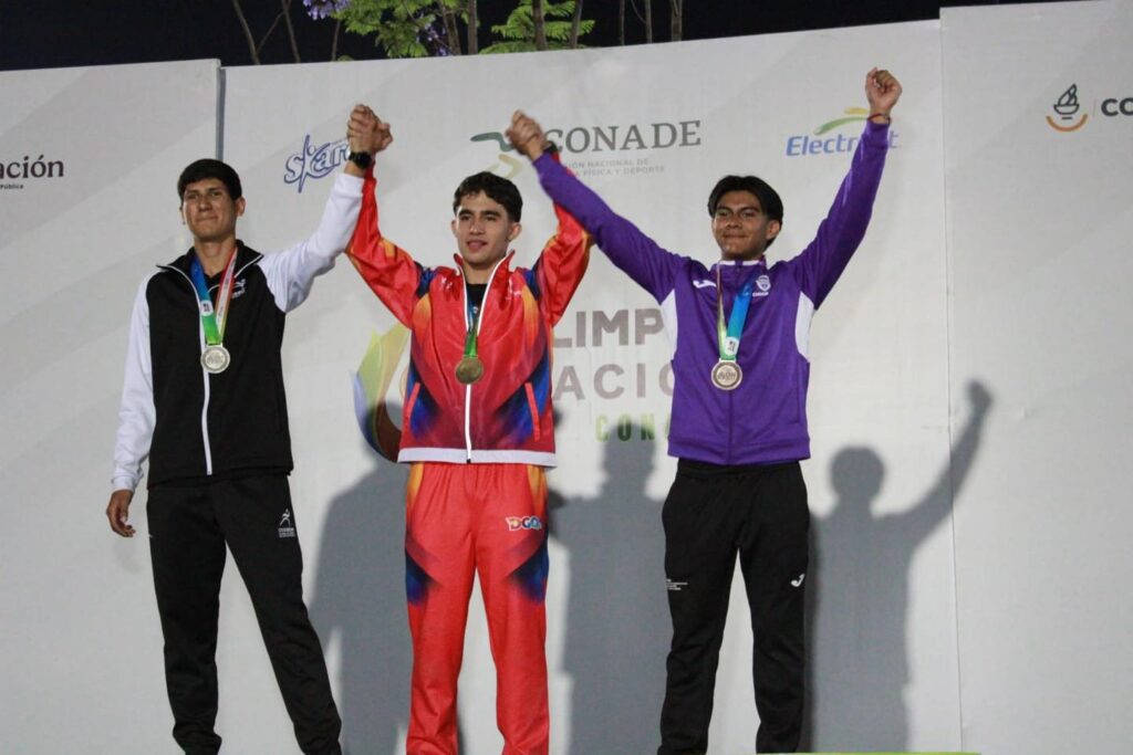 Emilio Gurrola logra histórico doble oro para Durango en la Olimpiada Nacional 2026