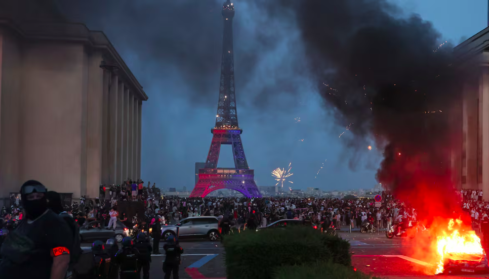 Disturbios tras la victoria del PSG dejan un muerto y 780 detenidos