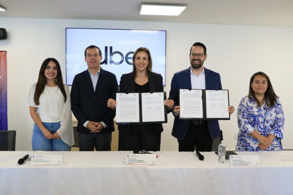 Jalisco y Uber acuerdan traslados gratuitos para mujeres en situación de violencia