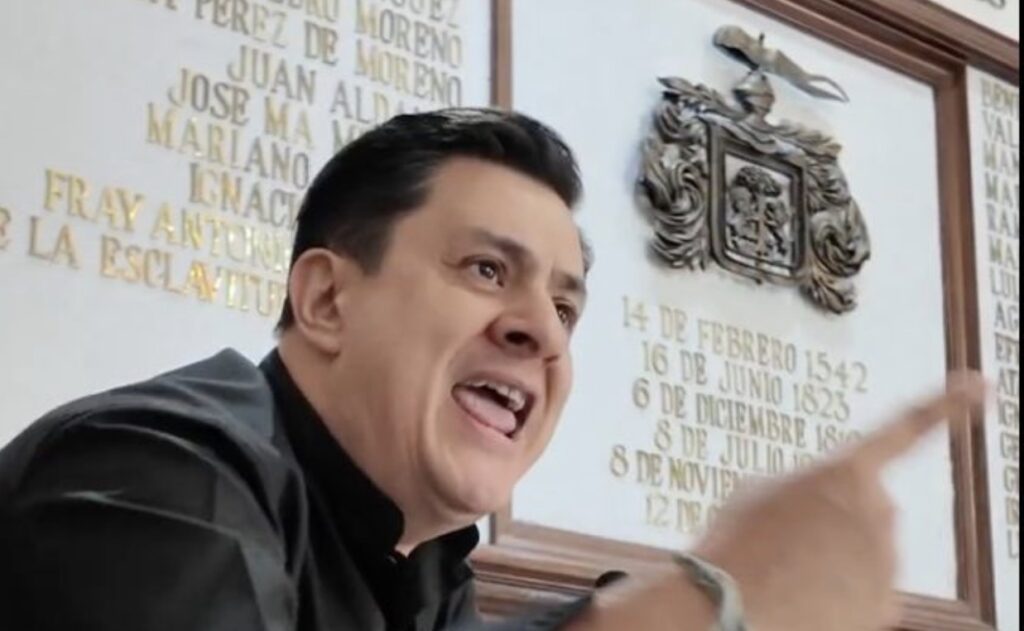 Chema Martínez exige resultados a Verónica Delgadillo por crisis de inseguridad en Guadalajara