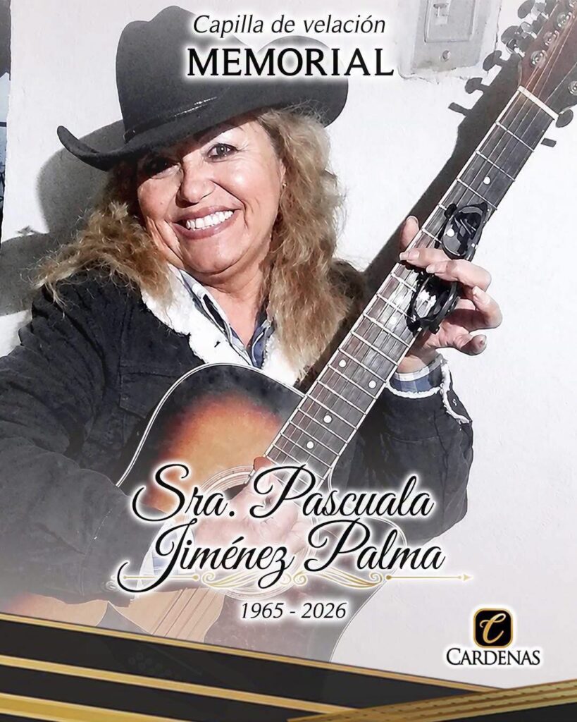 Fallece “Pascualita”, reconocida cantante de música regional en Parral