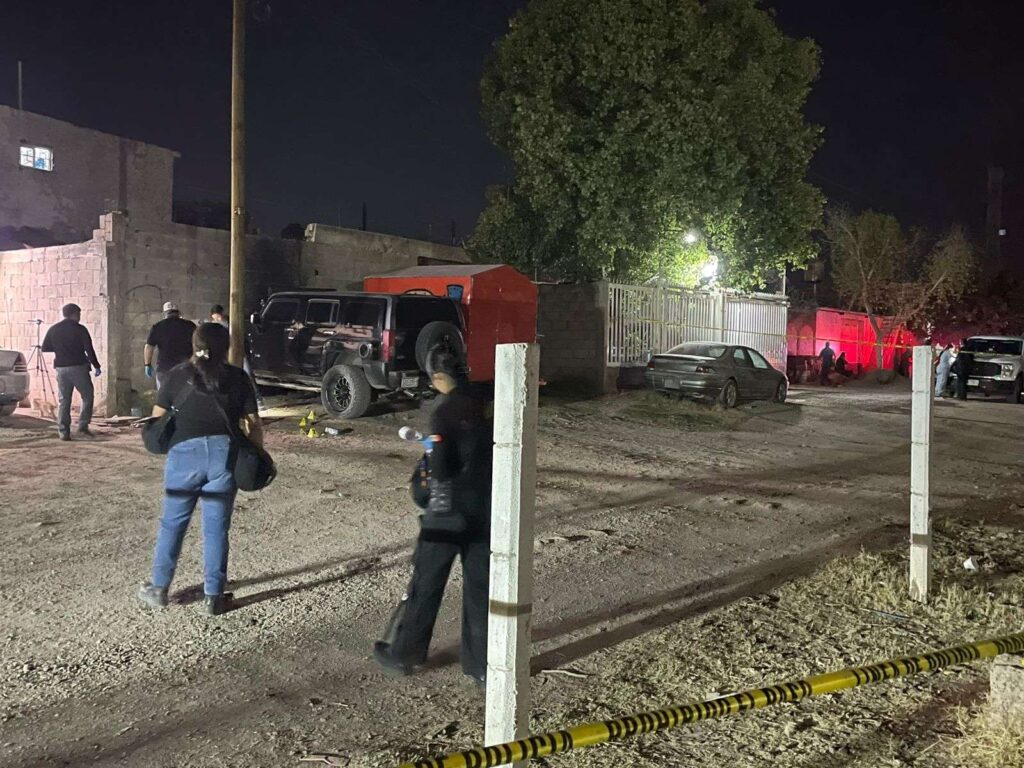 Ejecutan a hombre afuera de su casa en la colonia El Porvenir en Chihuahua