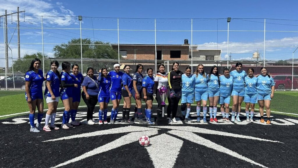 Viven Final del Futbol Femenino en Nombre de Dios