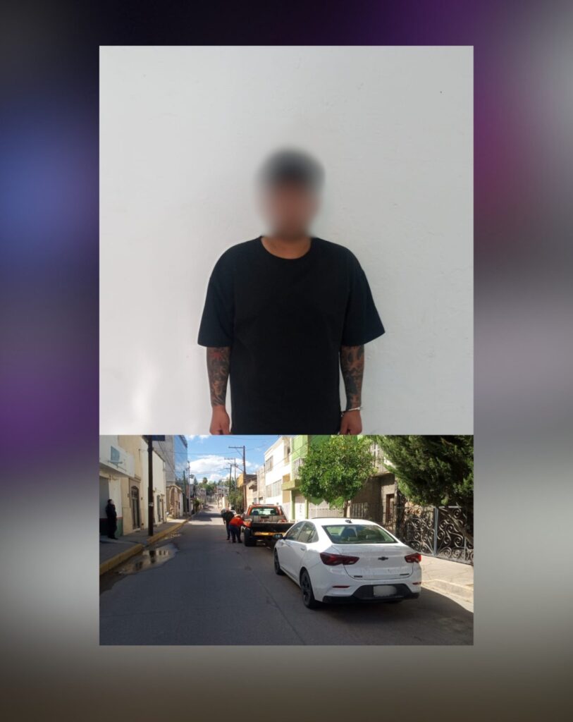Joven impactó y lesionó a una motociclista, escapó y lo arrestó el Mando Coordinado