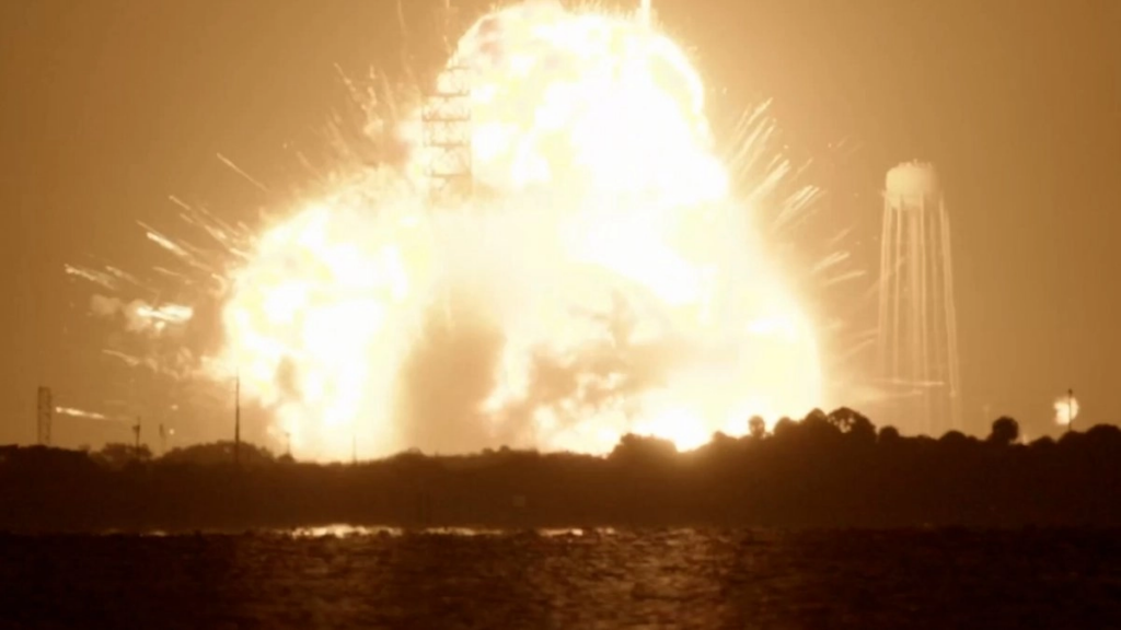 Explota cohete New Glenn de Blue Origin durante prueba