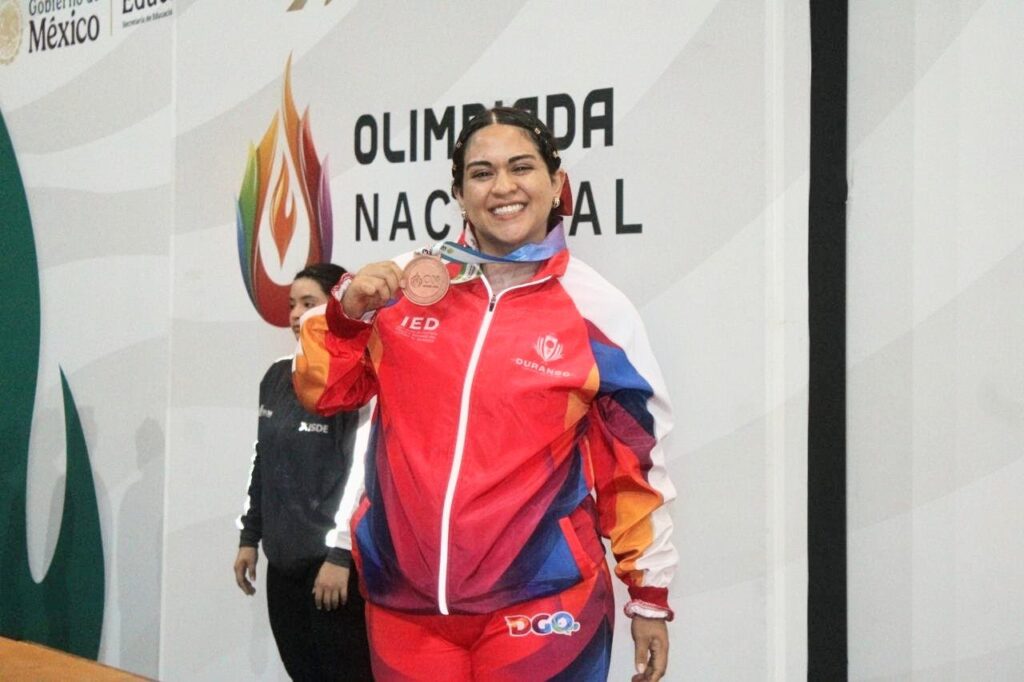 Rosa Alyn Rivas conquista bronce para Durango en la Olimpiada Nacional 2026