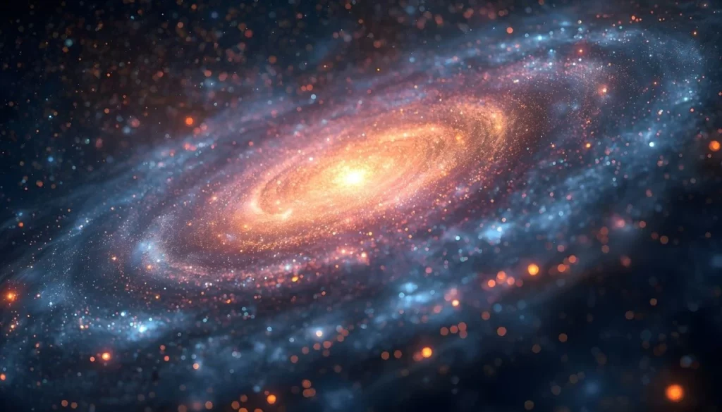 Astrónomos descubren un remolino de estrellas justo al borde de la Vía Láctea