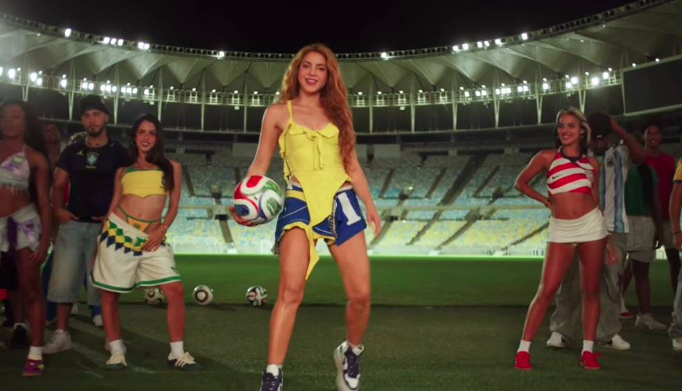 Shakira presenta Dai Dai el himno oficial del Mundial 2026