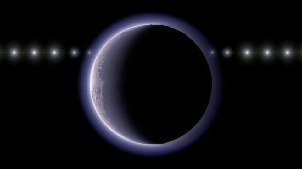 Descubren un pequeño planeta helado con atmósfera más allá de Plutón