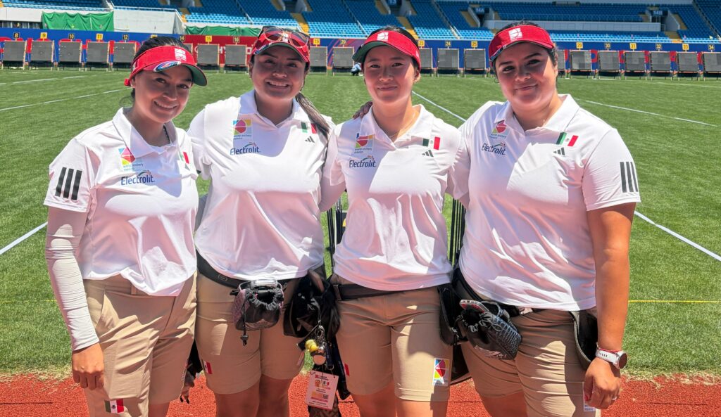México conquista su primera medalla en la Copa del Mundo de tiro con arco Shanghái 2026