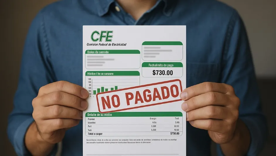 CFE: así puedes pagar el recibo de luz aunque no lo encuentres