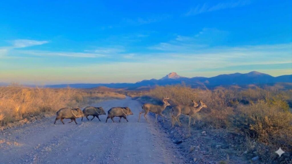 Animales salvajes se acercan cada vez más a Parral