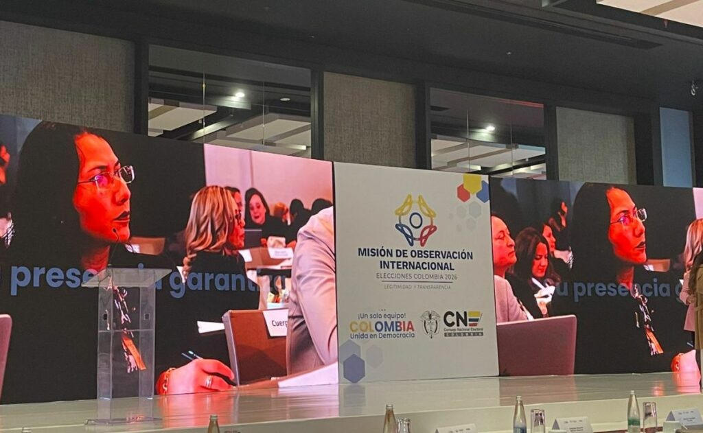 Instalan misiones de observación para elecciones en Colombia