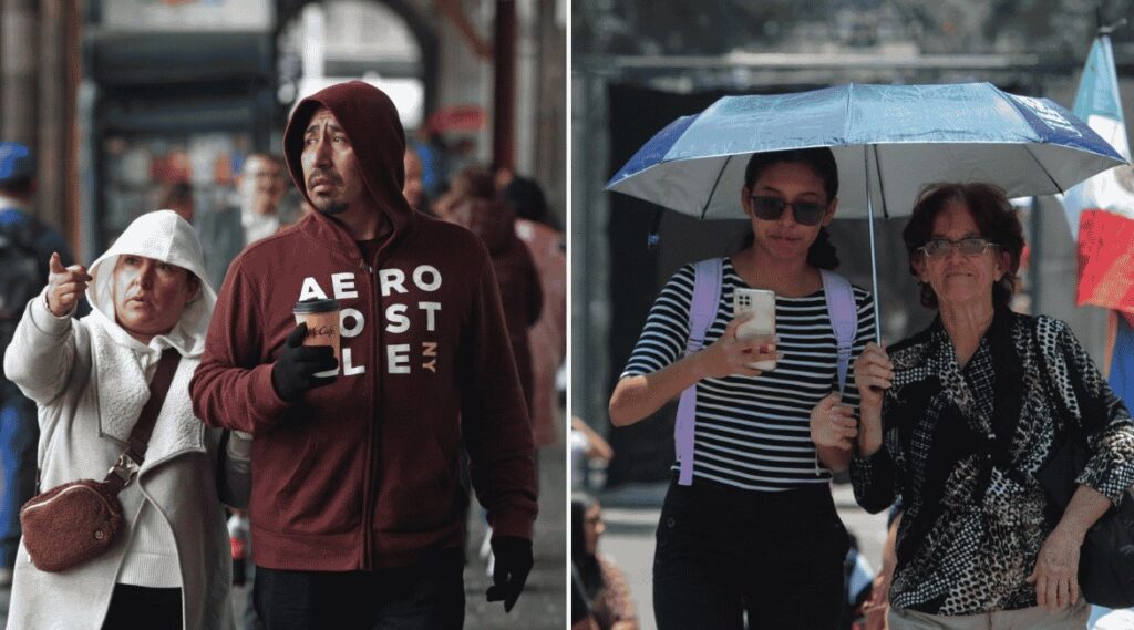 SMN prevé lluvias en 20 estados y calor de hasta 45 °C este viernes