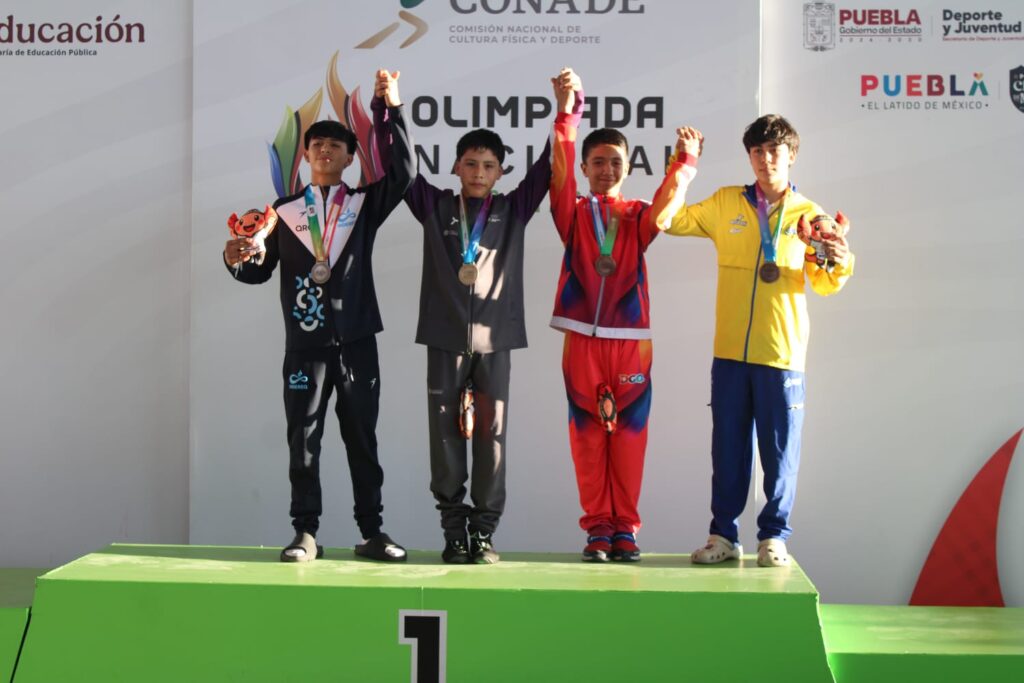 Alan Mateo Borunda conquista medalla de bronce para Durango en la Olimpiada Nacional 2026