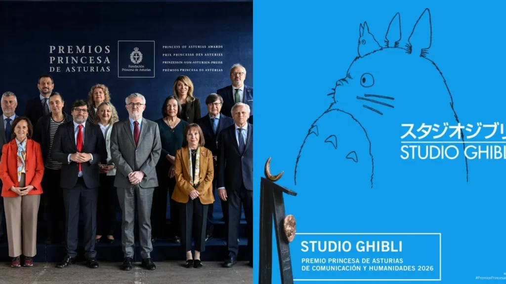 Studio Ghibli recibe el Princesa de Asturias 2026 por su legado en la animación