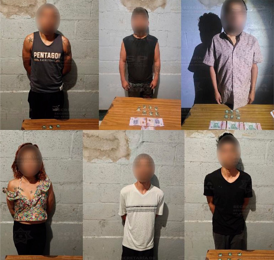 Una mujer y cinco varones detenidos con sustancias por el operativo Dragón