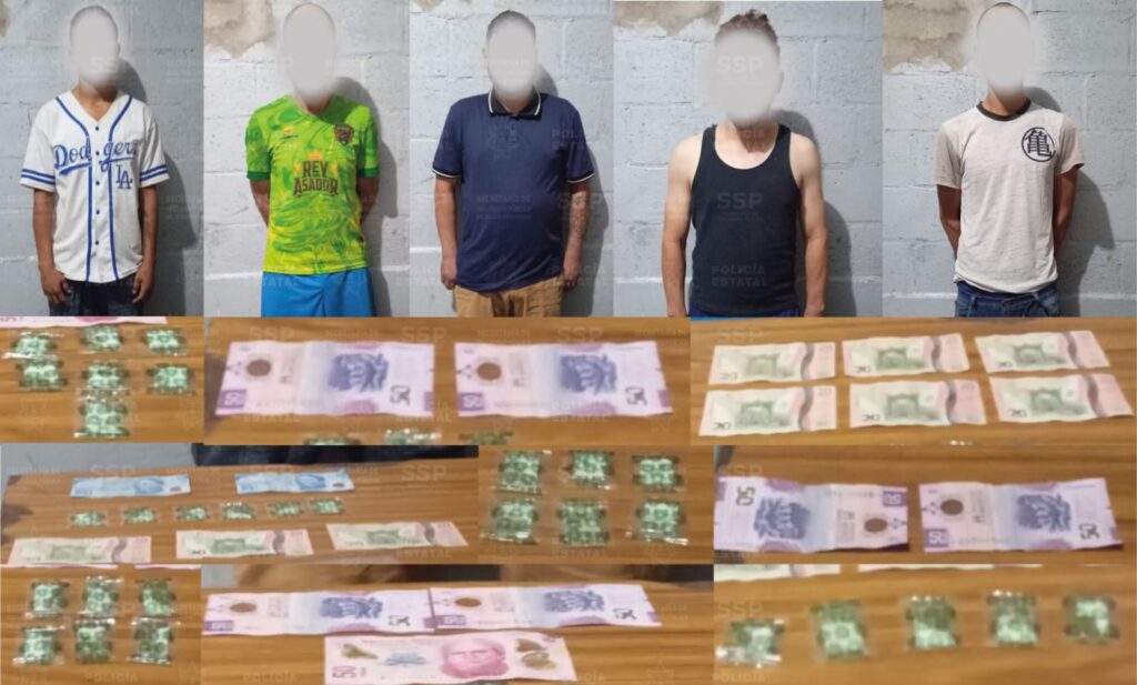A cinco más con sustancias arresta el operativo Dragón