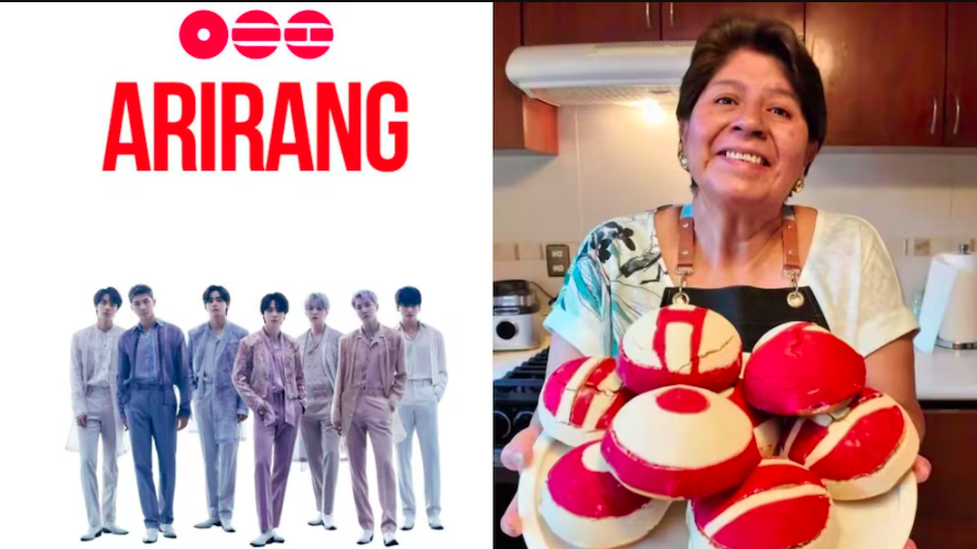 Abuelita mexicana crea las «army-conchas» en honor a BTS