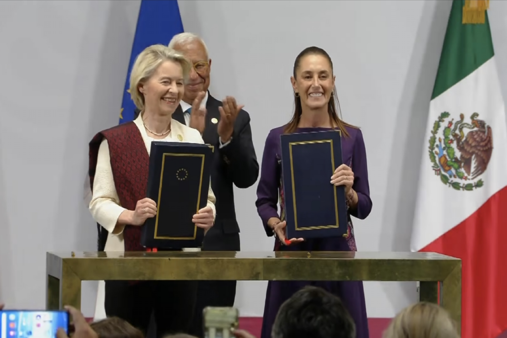 México y la Unión Europea modernizan acuerdo tras más de 25 años de relación