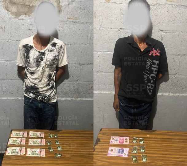 Otro par de individuos arrestados son sustancias por el operativo Dragón