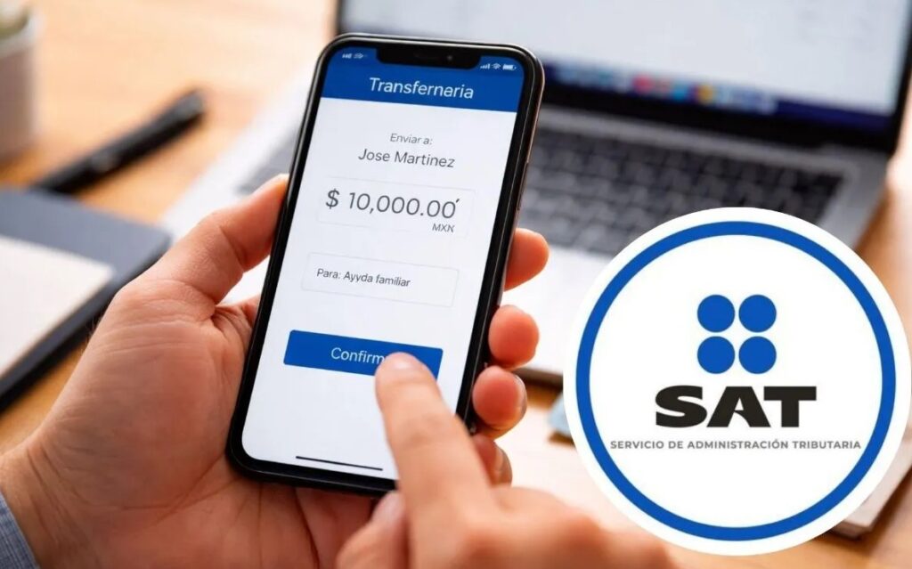 ¿Cuánto dinero puedes transferir a un familiar sin problemas con el SAT?