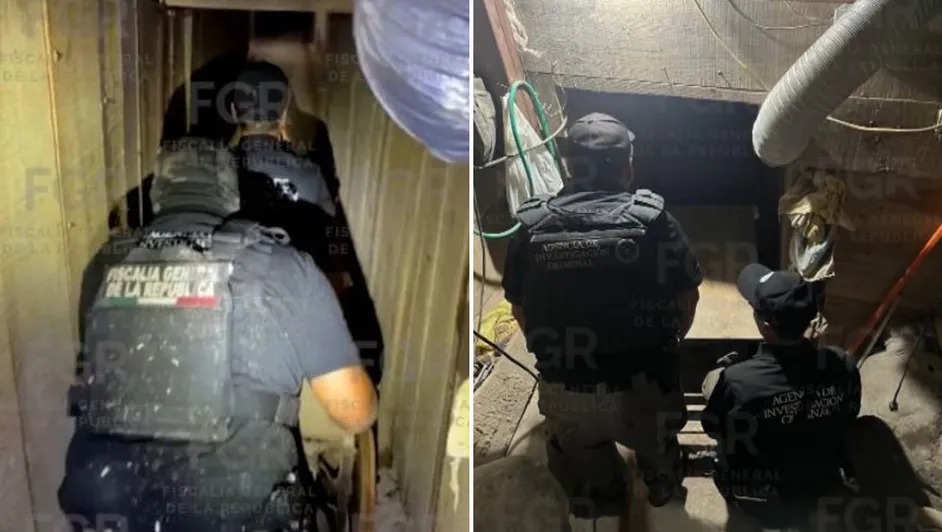 FGR localiza narcotúnel en Tijuana que conecta con Estados Unidos
