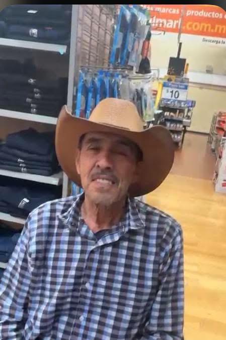 Don Jesus se perdio en Parral, fue visto por ultima vez en plaza «EL Quijote»