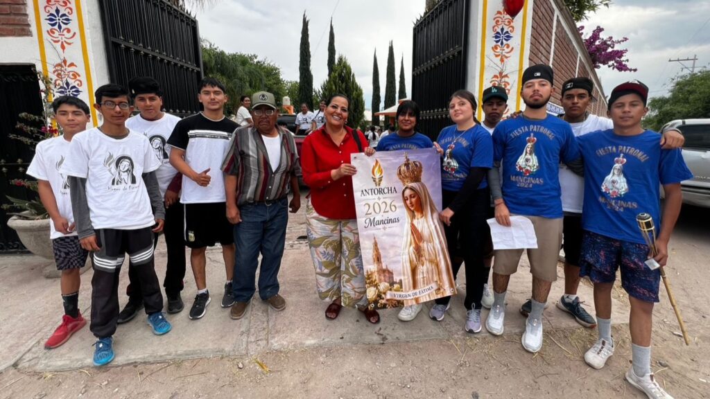 Nancy Vázquez respalda a la Antorcha Mancinas 2026