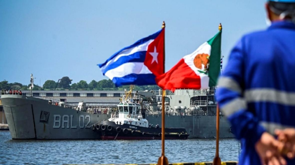 Sheinbaum envía nuevo barco con ayuda humanitaria a Cuba