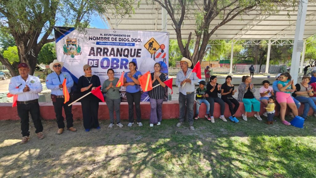 Arrancan trabajos de rehabilitación en cancha de Ojo de Agua de San Juan