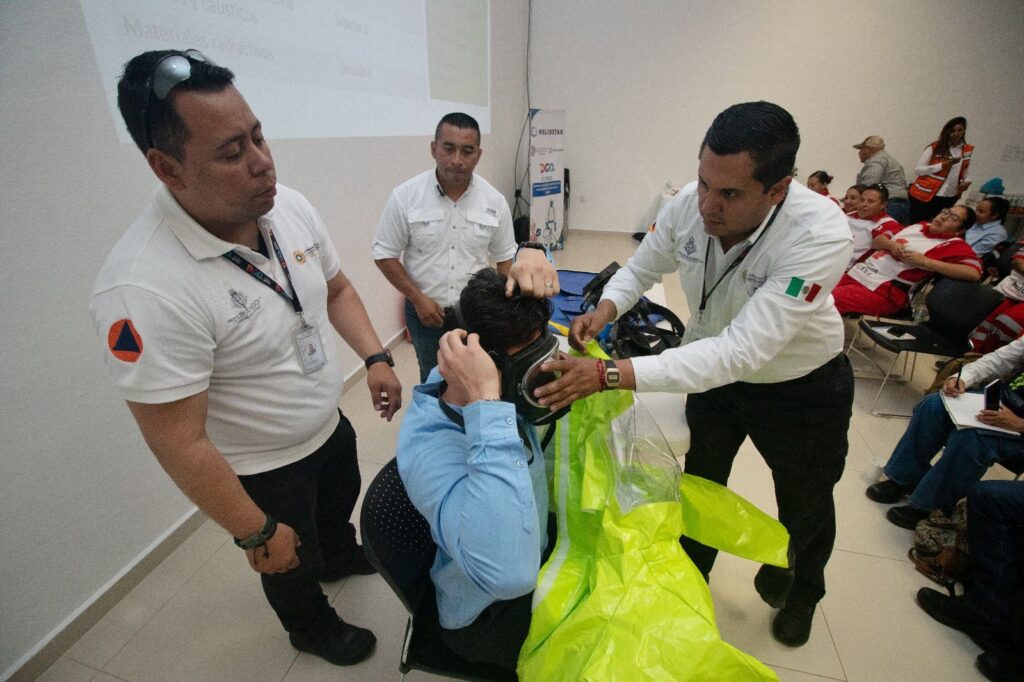 Refuerzan en Durango la capacitación para atender emergencias con sustancias químicas