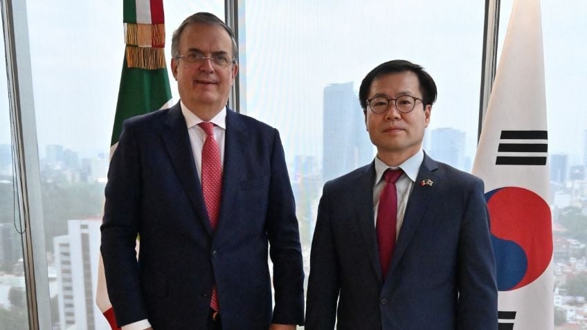 Ebrard se reúne con ministro de Comercio de Corea del Sur para fortalecer cooperación bilateral