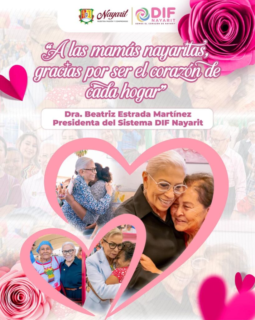 Beatriz Estrada Martínez, reconoce con cariño y gratitud a todas las madres