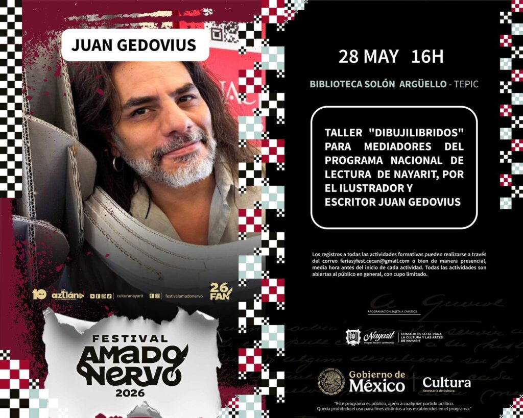 actividades formativas del Festival Amado Nervo