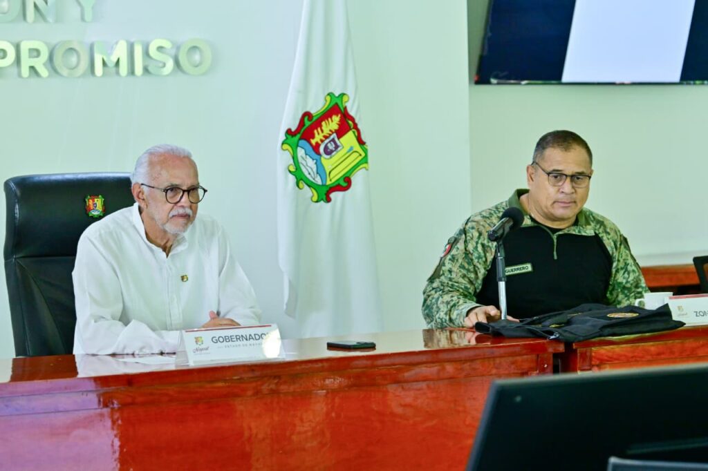 Miguel Ángel Navarro reafirma coordinación por la seguridad y la paz en Nayarit