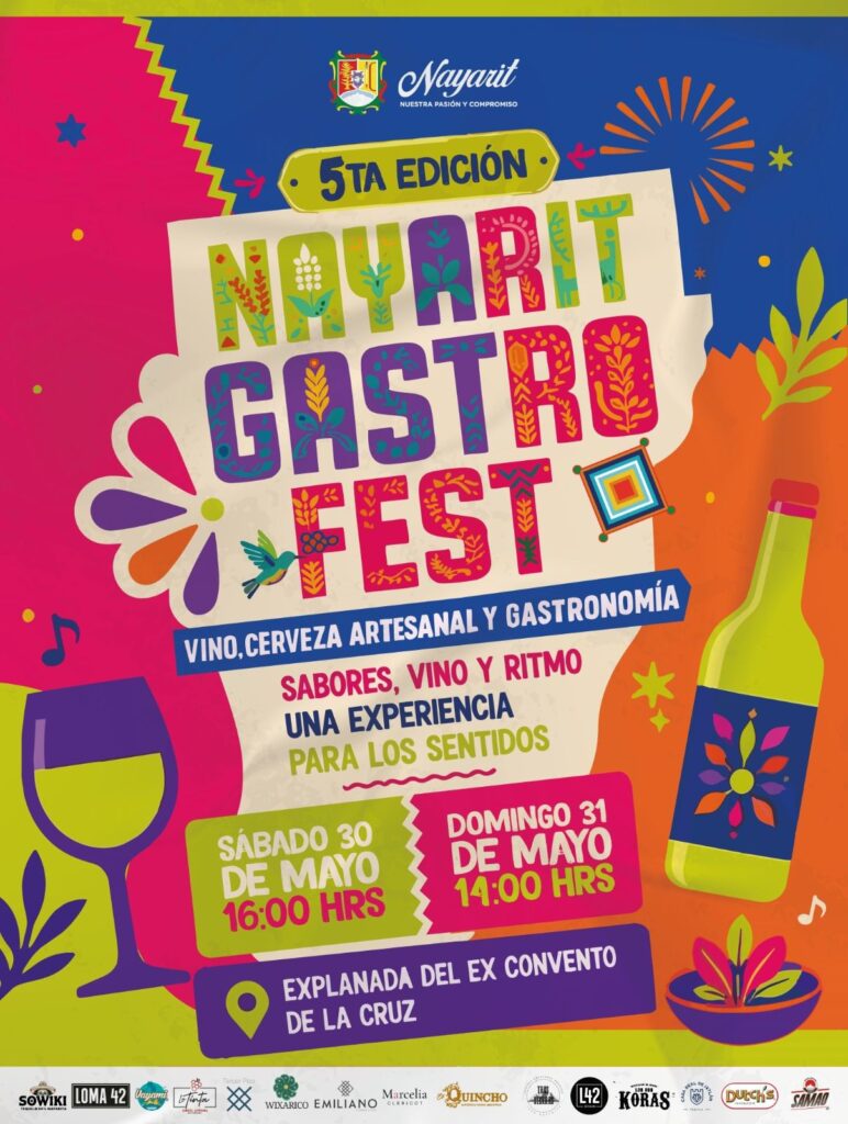 Nayarit Gastro Fest 2026 convertirá al Ex Convento de la Cruz en un gran encuentro de sabor y cultura
