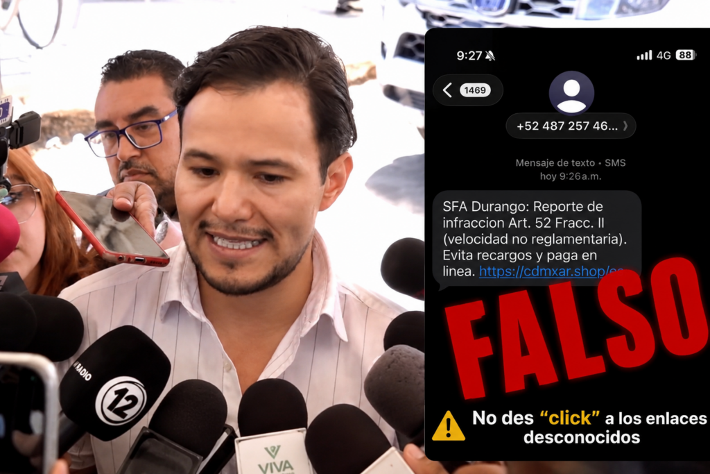 Alertan por SMS falsos de multas; llaman a evitar fraudes digitales