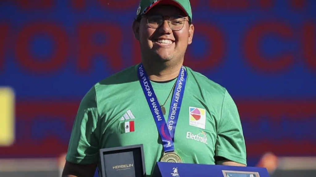 Sebastián García da a México su tercera medalla en Shanghái