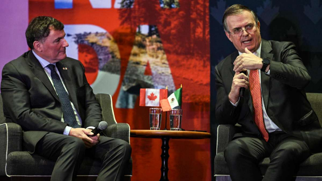 Ebrard acuerda con Canadá impulsar inversiones y cadenas de suministro