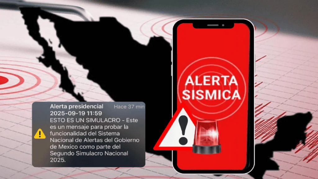 México cambia mensaje de alerta sísmica en celulares tras simulacro nacional