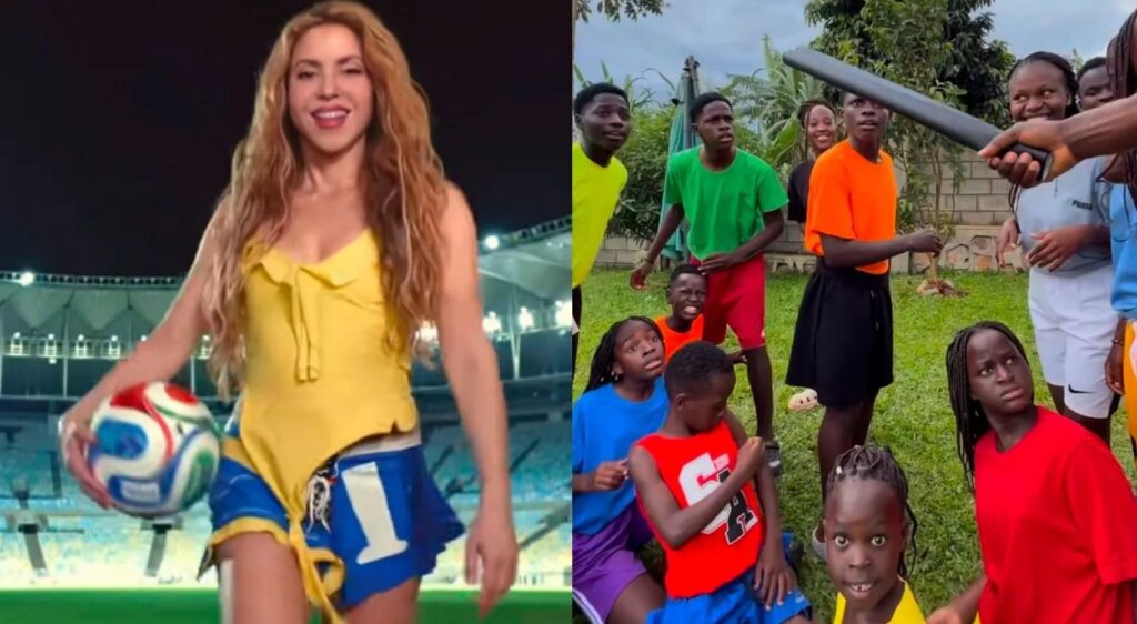 Shakira invita a niños de Uganda a bailar en la final del Mundial 2026