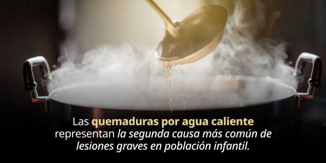 Prevención de quemaduras en menores, prioridad de salud pública: Secretaría de Salud