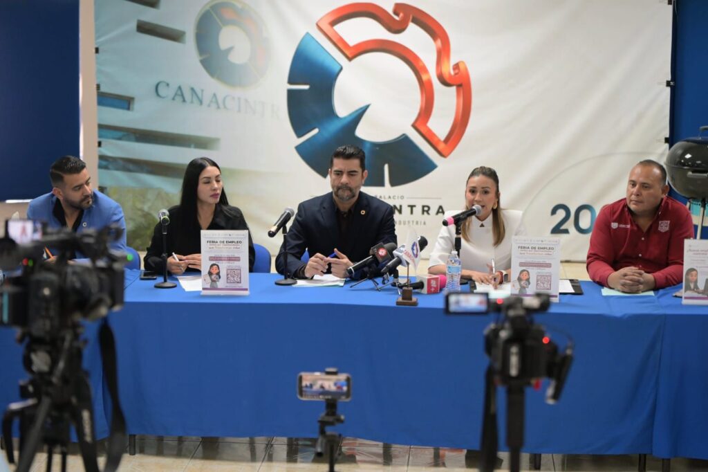 Anuncian Feria del Empleo CANACINTRA 2026 en Gómez Palacio