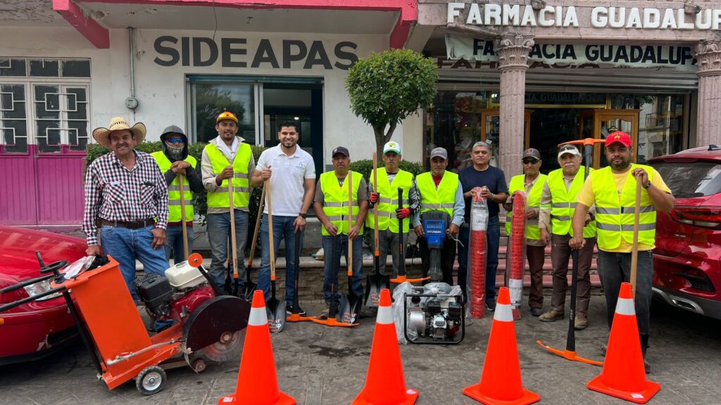 SIDEAPAS fortalece condiciones laborales y operativas en servicio de Vicente Guerrero